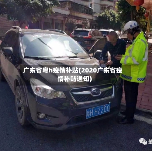 广东省粤h疫情补贴(2020广东省疫情补贴通知)