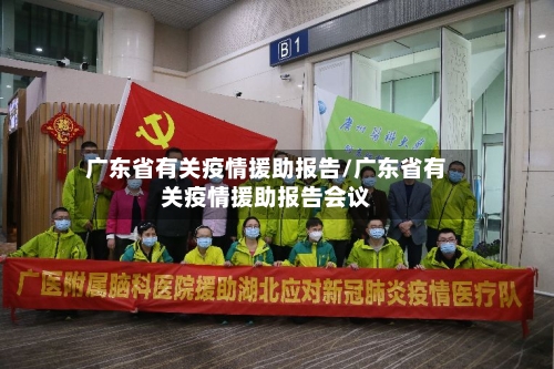 广东省有关疫情援助报告/广东省有关疫情援助报告会议-第2张图片