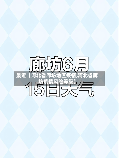 最近【河北省廊坊地区疫情,河北省廊坊疫情风险等级】-第2张图片