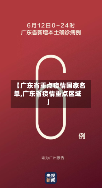 【广东省重点疫情国家名单,广东省疫情重点区域】-第2张图片