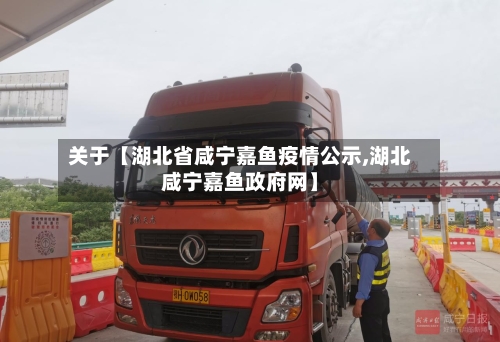 关于【湖北省咸宁嘉鱼疫情公示,湖北咸宁嘉鱼政府网】-第2张图片