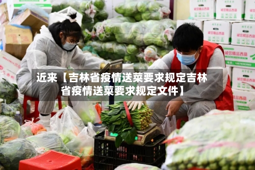 近来【吉林省疫情送菜要求规定吉林省疫情送菜要求规定文件】-第3张图片