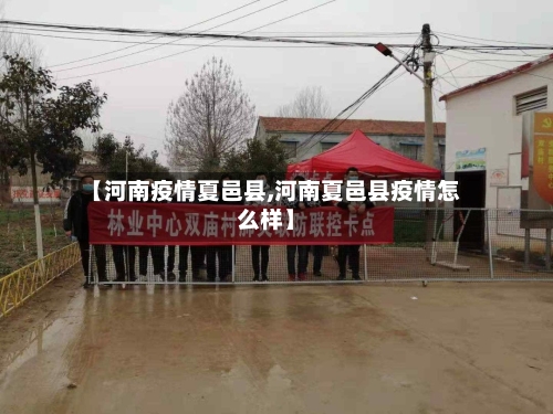 【河南疫情夏邑县,河南夏邑县疫情怎么样】