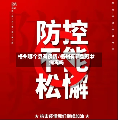 梧州哪个县有疫情/梧州有新型冠状病毒吗-第3张图片