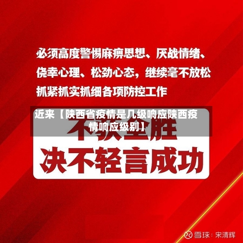 近来【陕西省疫情是几级响应陕西疫情响应级别】-第3张图片