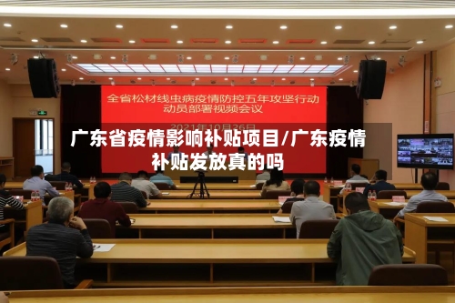 广东省疫情影响补贴项目/广东疫情补贴发放真的吗-第2张图片