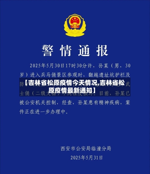 【吉林省松原疫情今天情况,吉林省松原疫情最新通知】
