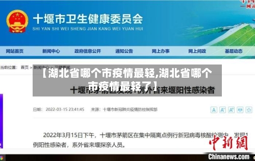 【湖北省哪个市疫情最轻,湖北省哪个市疫情最轻了】