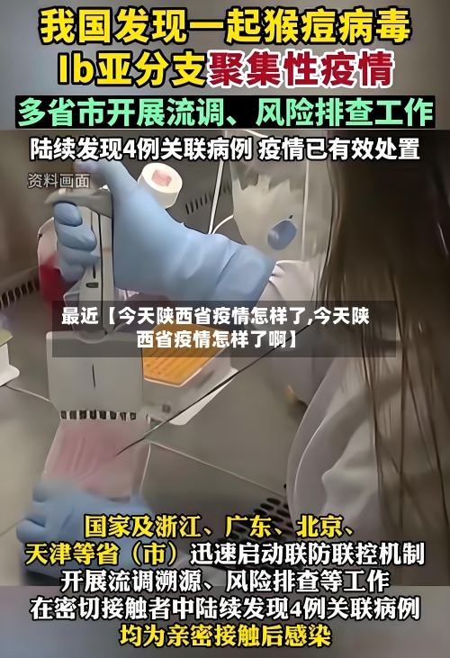 最近【今天陕西省疫情怎样了,今天陕西省疫情怎样了啊】