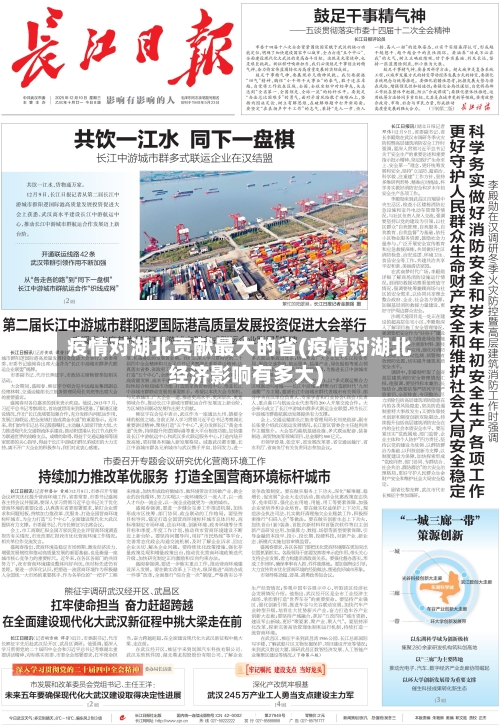 疫情对湖北贡献最大的省(疫情对湖北经济影响有多大)-第2张图片