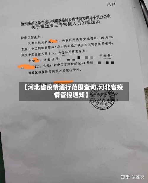【河北省疫情通行范围查询,河北省疫情管控通知】-第3张图片