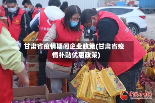 甘肃省疫情期间企业政策(甘肃省疫情补贴优惠政策)