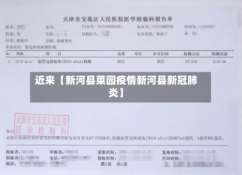 近来【新河县菜园疫情新河县新冠肺炎】-第2张图片
