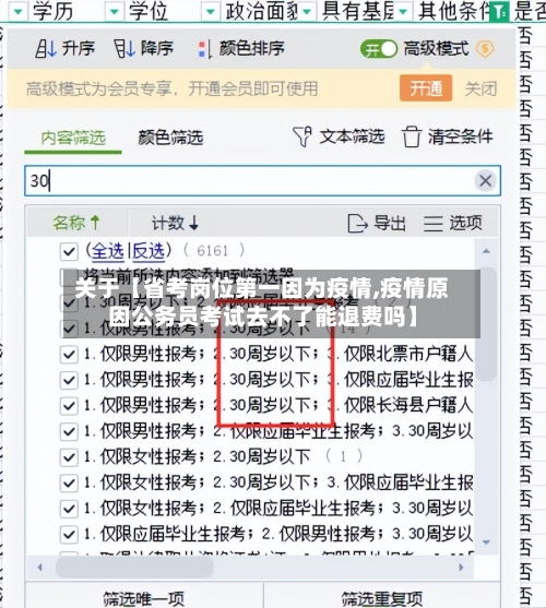 关于【省考岗位第一因为疫情,疫情原因公务员考试去不了能退费吗】-第2张图片