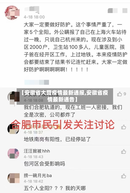【安徽省大营疫情最新通报,安徽省疫情最新通告】