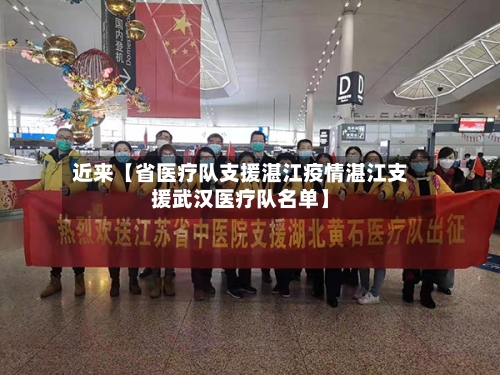 近来【省医疗队支援湛江疫情湛江支援武汉医疗队名单】