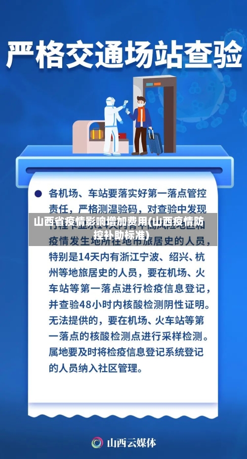 山西省疫情影响增加费用(山西疫情防控补助标准)
